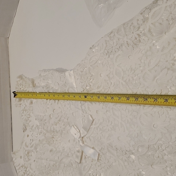 NEW Sue Wong Lace Open Back Dress Size 12 - Picture 11 of 16